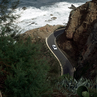 carretera acantilado