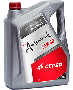 CEPSA AVANT HIGH MILEAGE 25W50
